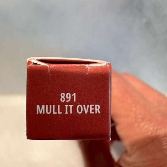 NWT MAC Powder Kiss Velvet Blur Slim Stick Lipstick 891 Mull It Over 2g - Picture 5 of 5